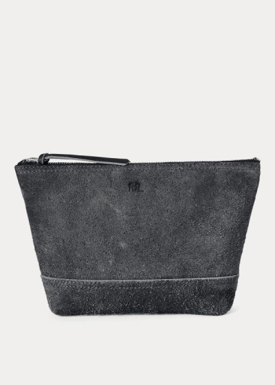 Men's Ralph Lauren Roughout Suede Pouch | 187329JTL